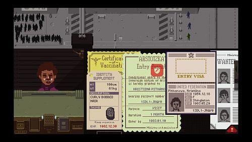 papers, please game screenshot -  many documents required
