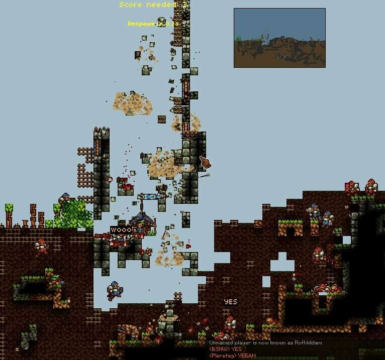 king arthur's gold screenshot - wall of doom