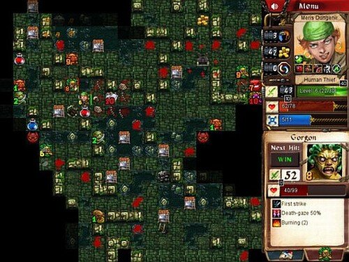 Desktop Dungeons revealed level screenshot