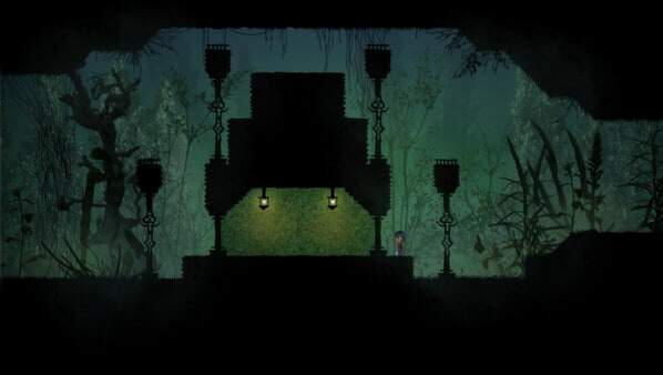 Knytt Underground - game screenshot - Mi