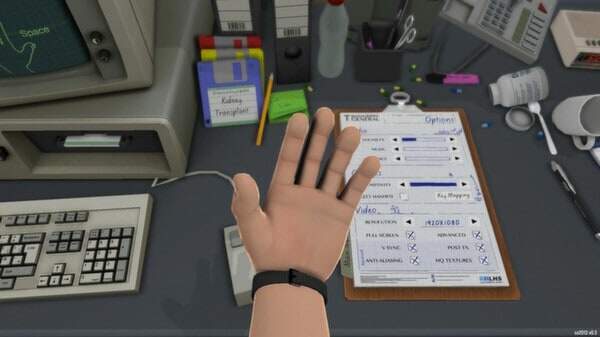 Surgeon Simulator 2013 - talk to the hand screenshot