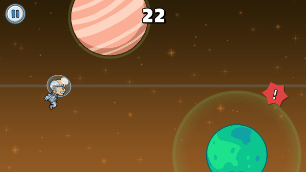Back To The Moon screenshot - orange