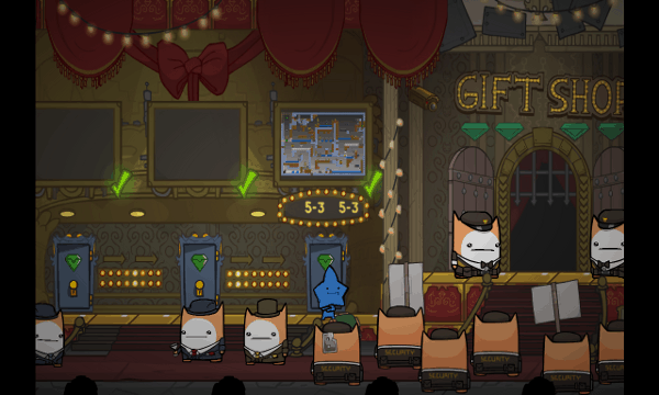 Battleblock Theater screenshot - Hub Area