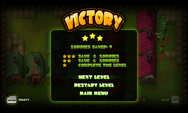 I, Zombie screenshot - Victory