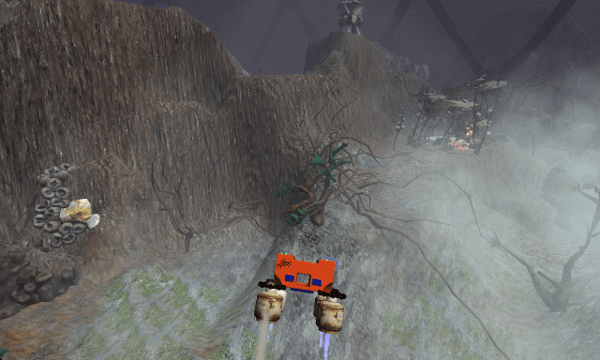 Crashed Lander screenshot - Fog