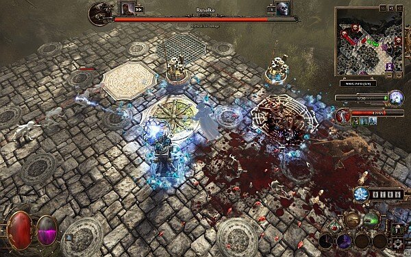 Deathtrap combat screenshot