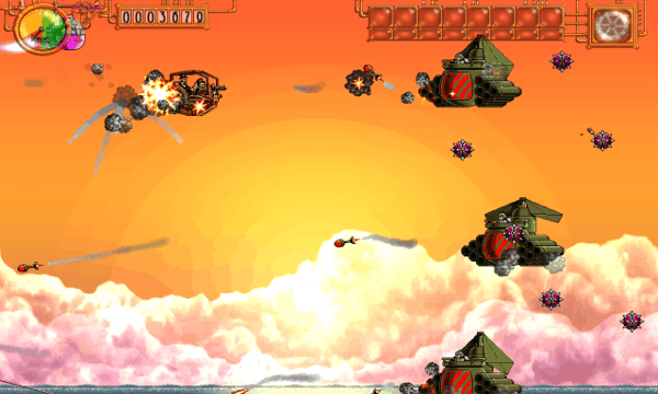 Steam Bros 2 screenshot - Sunset