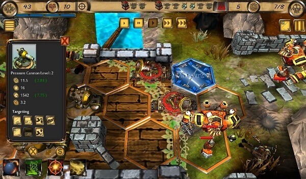 Review - Hydraulic Empire, a Steampunk Tower Defense