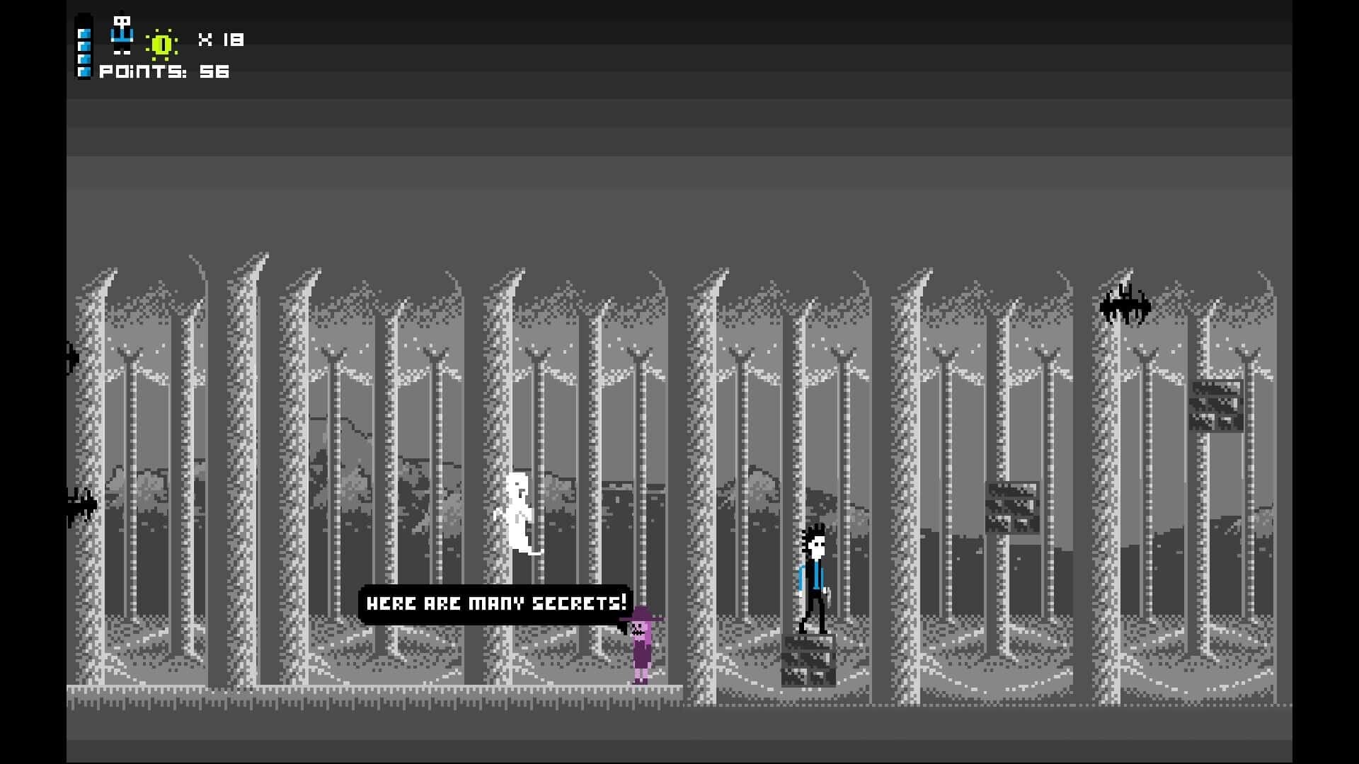 Abo Mando game screenshot, forest