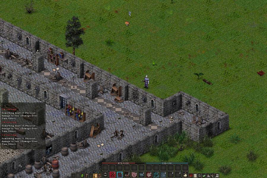 Balrum game screenshot, castle