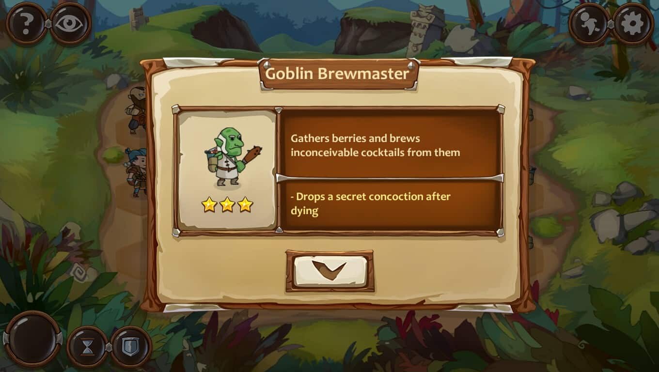 Braveland Wizard game screenshot, enemy