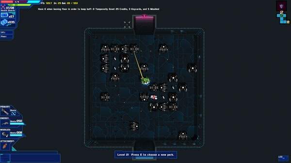 Starward Rogue game screenshot, enemies (courtesy Steam)