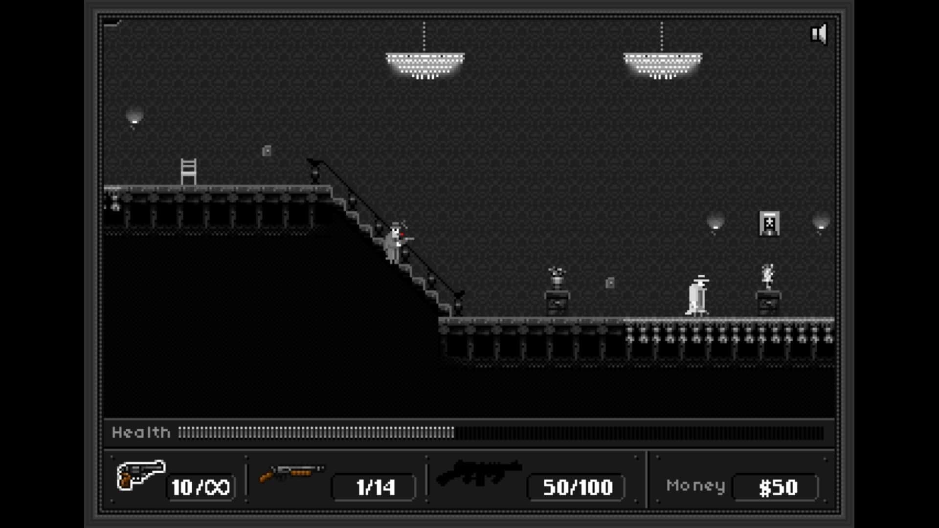 Rot Gut game screenshot staircase
