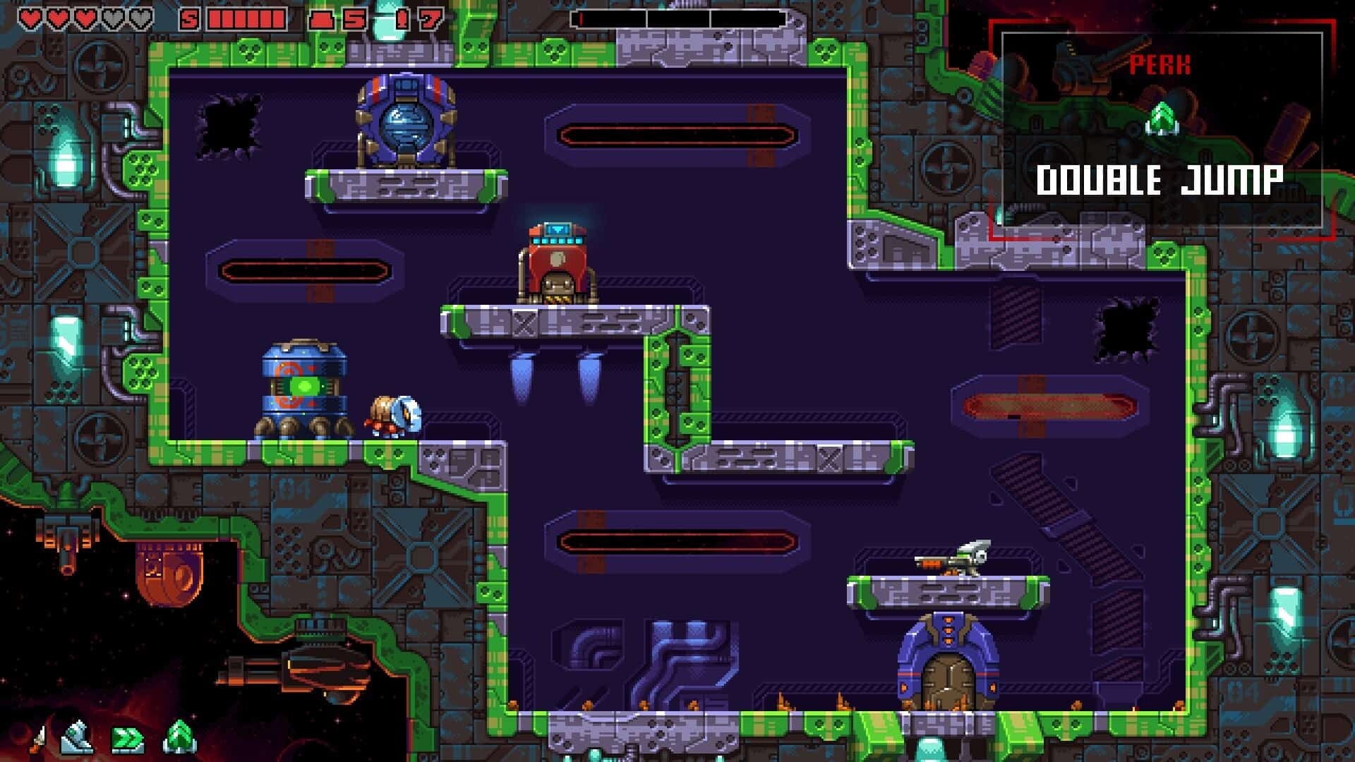 Super Mutant Alien Assault game screenshot, perk