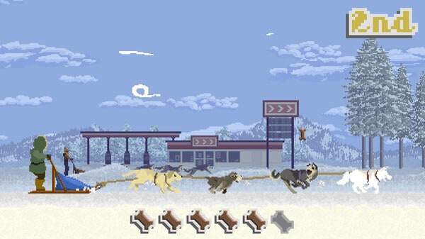 Dog Sled Saga game screenshot courtesy Steam