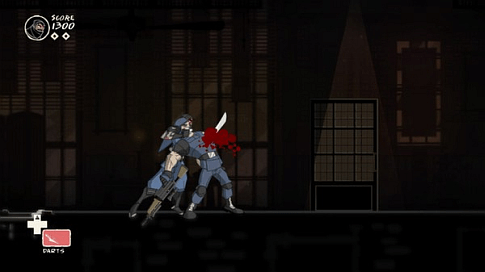 mark of the ninja - soldier kill - screenshot