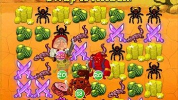 Scurvy Scallywags - monsters galore - Screenshot