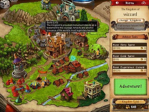 Desktop Dungeons Map screenshot
