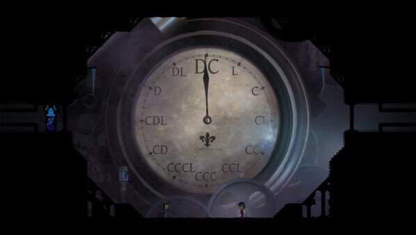 Knytt Underground - game screenshot - time keeps on ticking