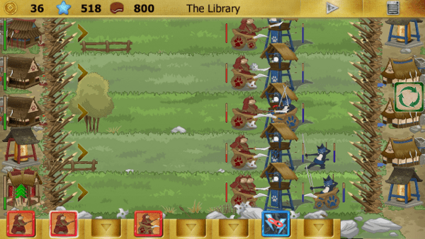 Ninja Cats screenshot - battle