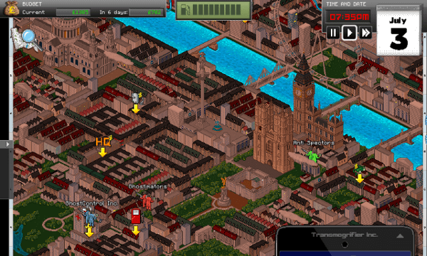 GhostControl screenshot - City