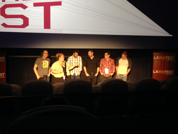 From let to right: Arron Yonda, Moderator, Bruce Greene, Adam Kovic, Lawrence Sonntag, James Willems