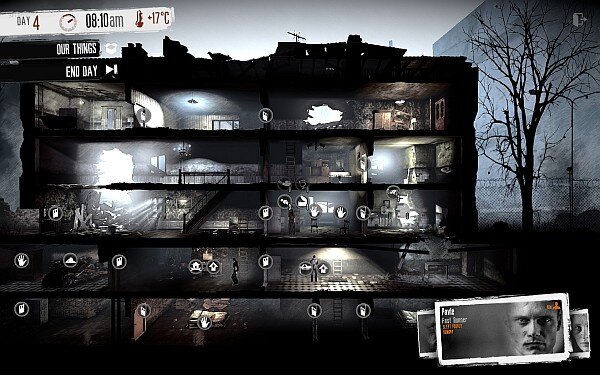 this war of mine game end