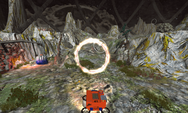 Crashed Lander screenshot - Rings
