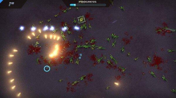 Crimsonland: screenshot courtesy of Steam