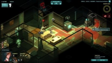 Invisible, Inc.: caught by a gard!