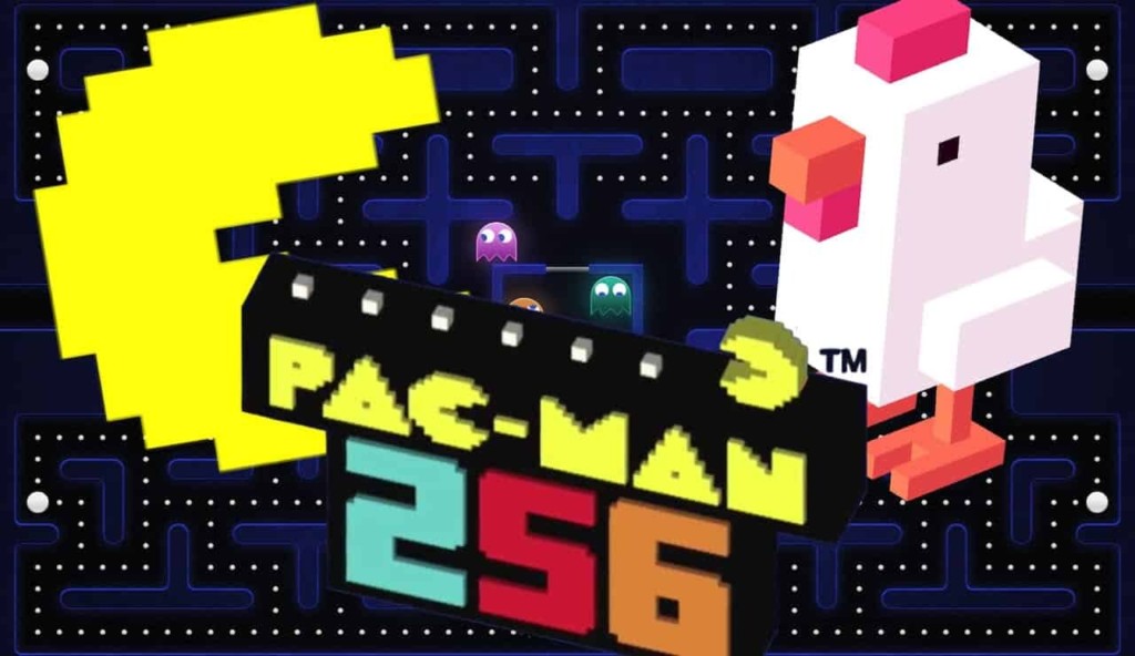 crossy road pac-man characters