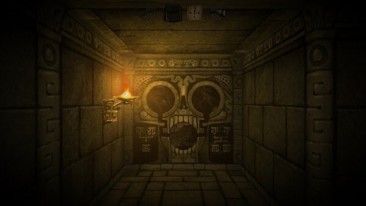 I Can't Escape: Darkness, skull wall