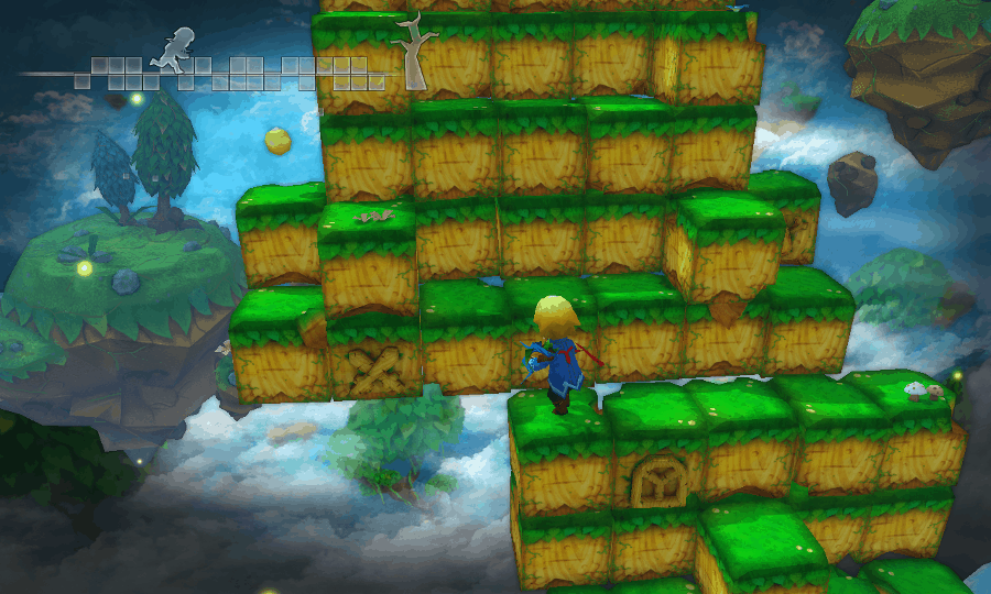 Almightree screenshot - Wall of Blocks
