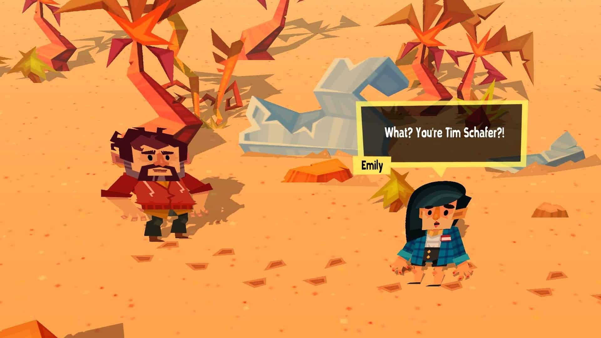 Dyscourse game screenshot, Indie Island