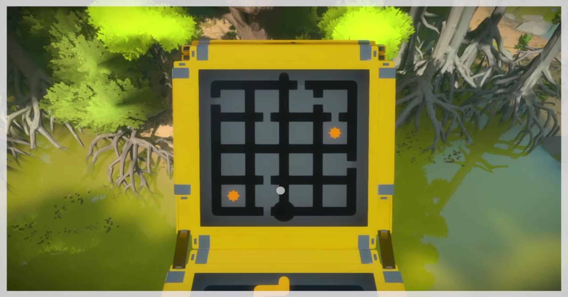 The Witness swamp puzzle