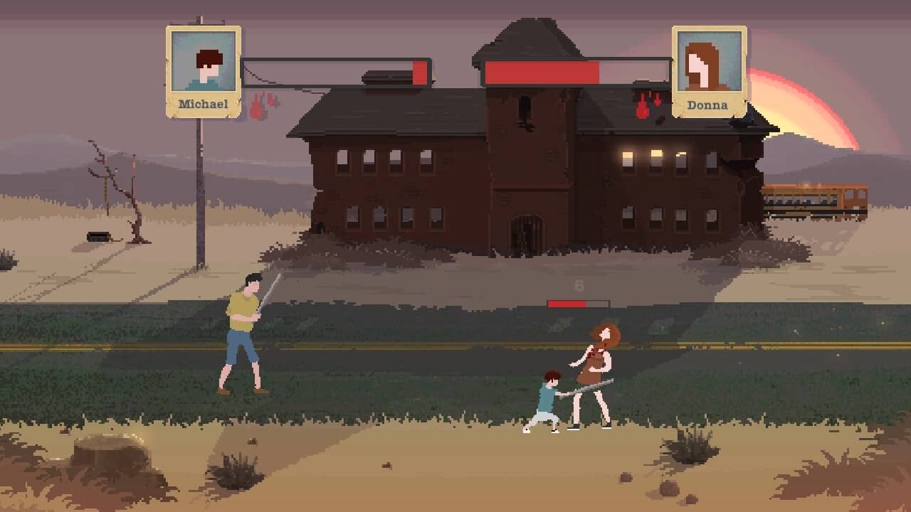 Sheltered game screenshot, combat