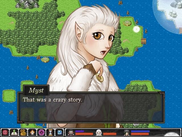 Aveyond 4 game screenshot, Myst