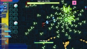 Starward Rogue game screenshot, bullet pattern (courtesy Steam)