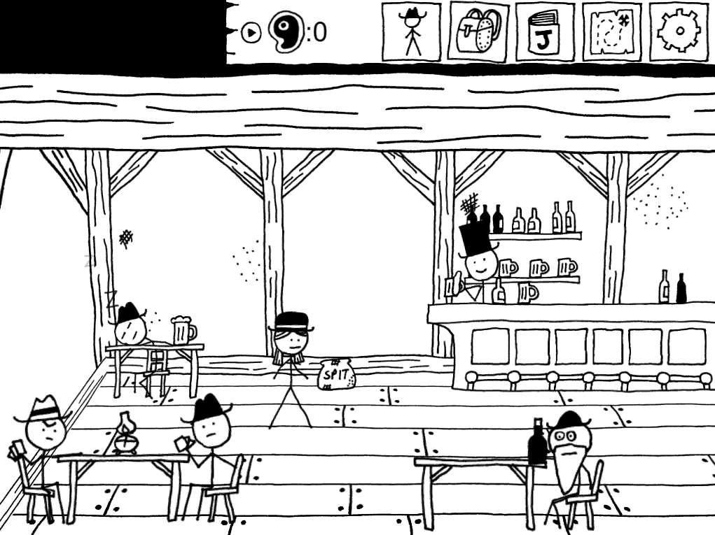 West of Loathing game screenshot courtesy IndieCade
