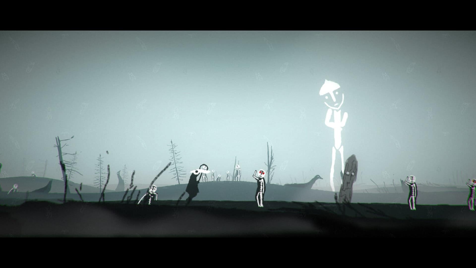 The Mooseman game screenshot, spirits of the dead