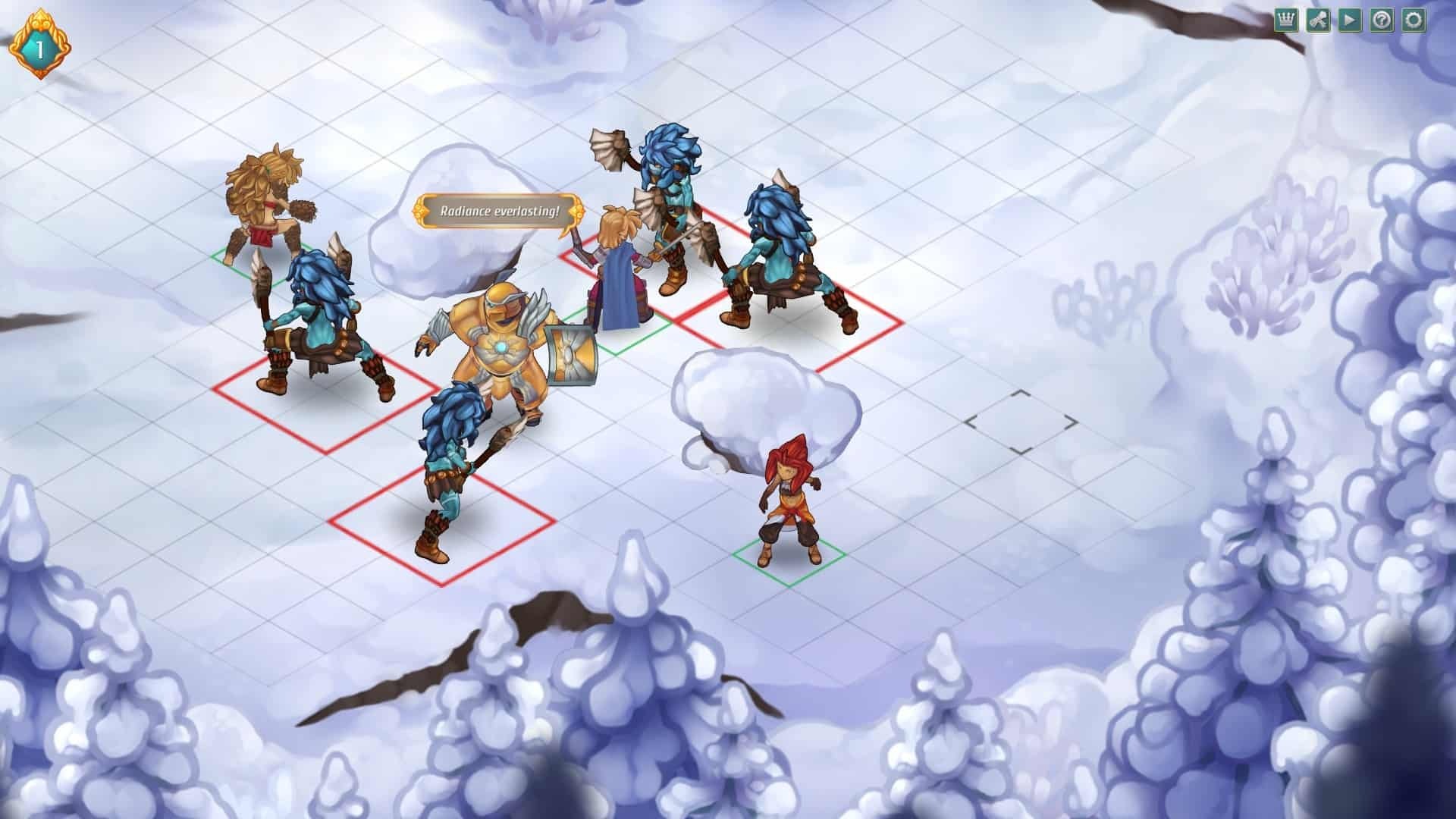 Regalia: Of Men and Monarchs screenshot, winter fight