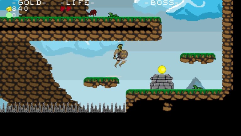 Xenia game screenshot, jumping