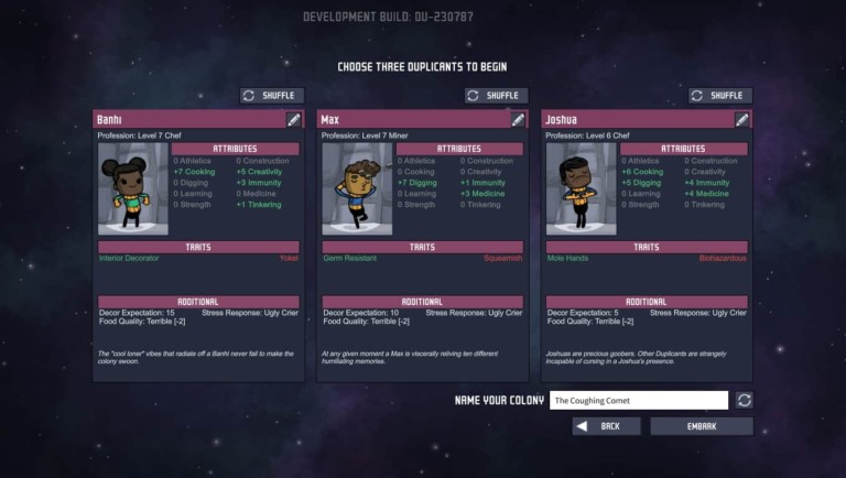 oxygen not included duplicants