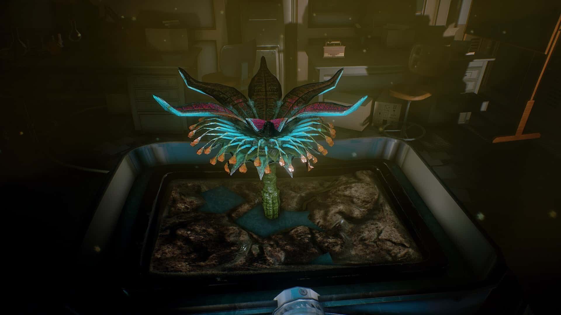 Conarium game screenshot plant