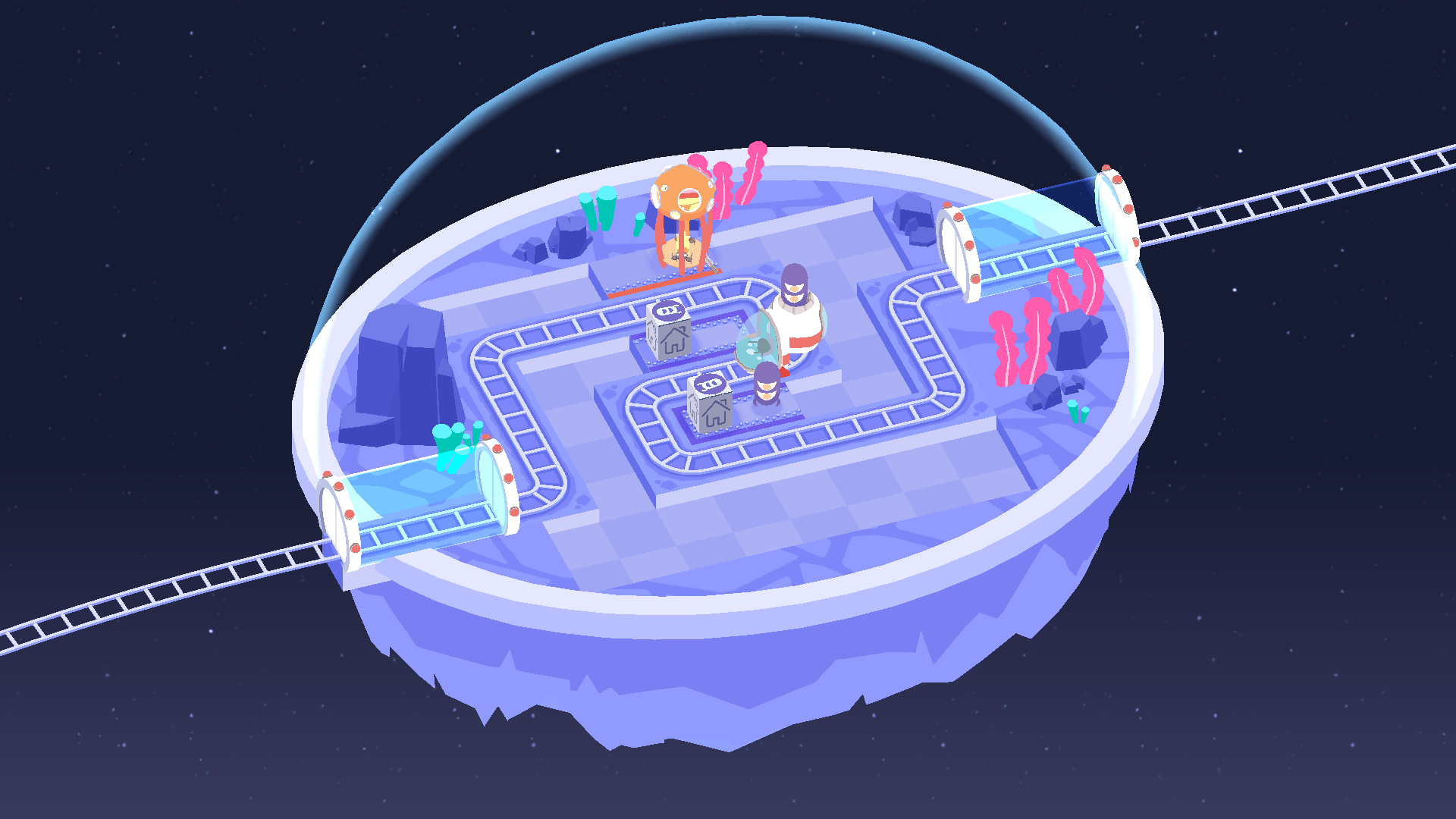 Cosmic Express game screenshot courtesy official site
