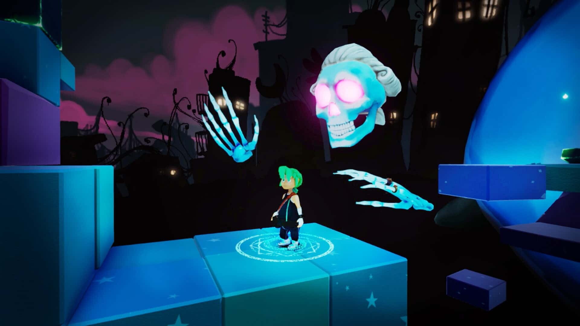 Carly and the Reaperman: Escape from the Underworld game screenshot courtesy Steam