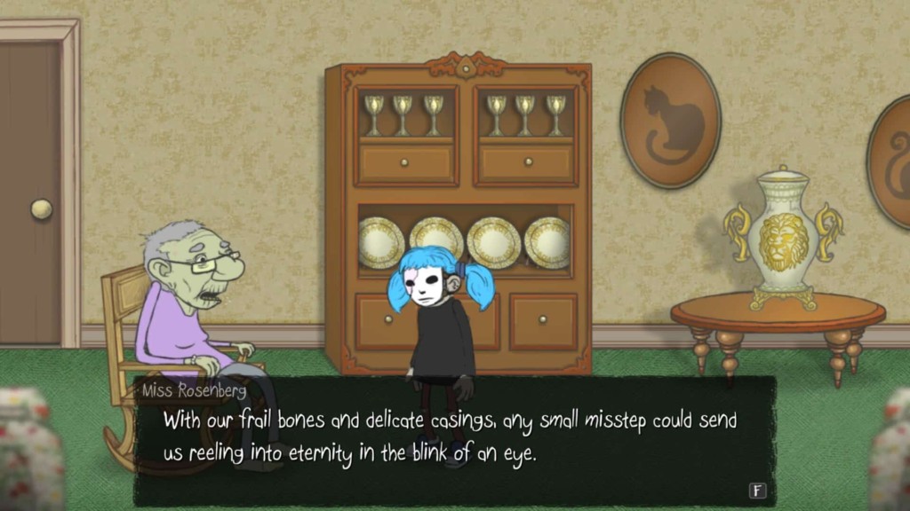 Sally Face game screenshot, Miss Rosenberg