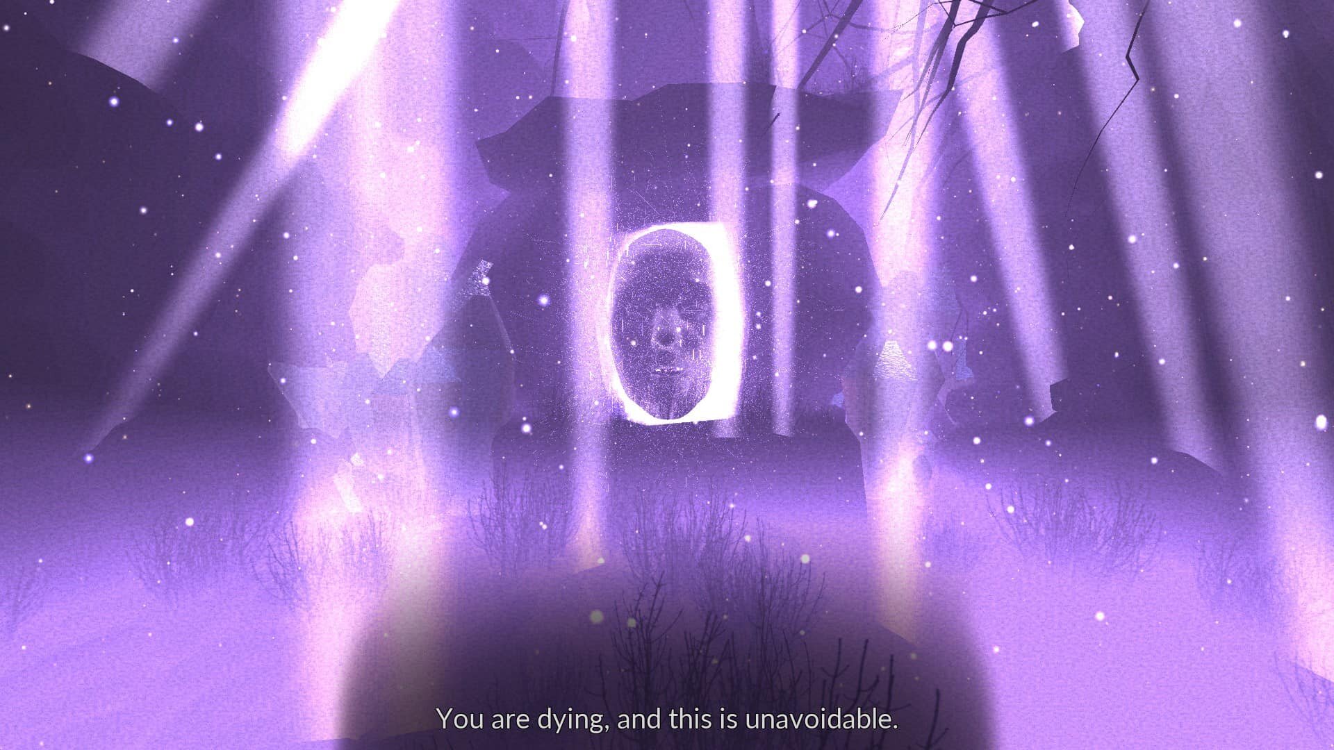 Clinically Dead game screenshot, narrator