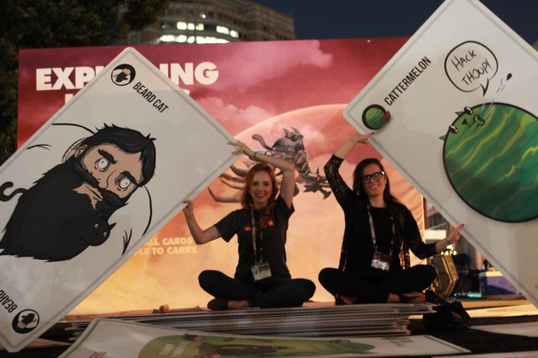 Exploding Kittens at IndieCade