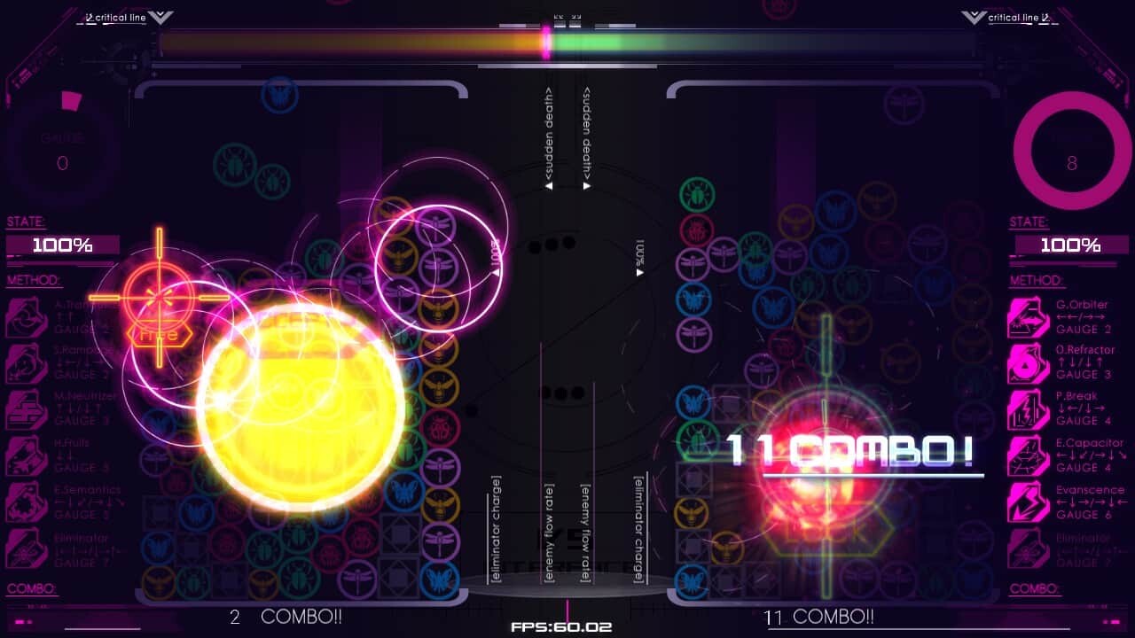 Akashicforce game screenshot, combo
